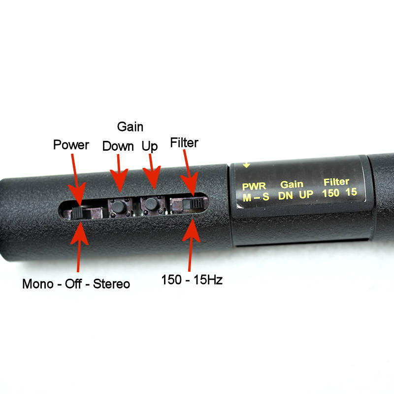 switch positions on the amp omni microphone